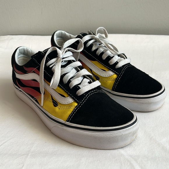 Vans Old Skool Flame lace up sneakers - Picture 2 of 10